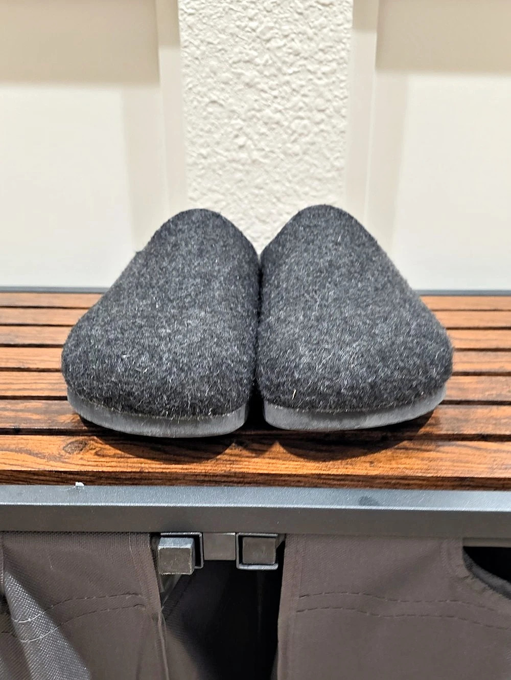 Birkenstock Zermatt Shearling Wool Felt Clog Black